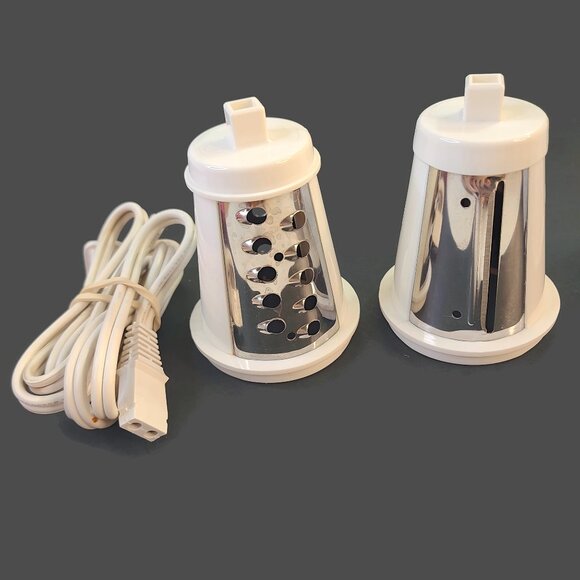 Vintage Presto Electric Salad Shooter #02910 Slicer Shredder Vegetables Cheese - Picture 8 of 12